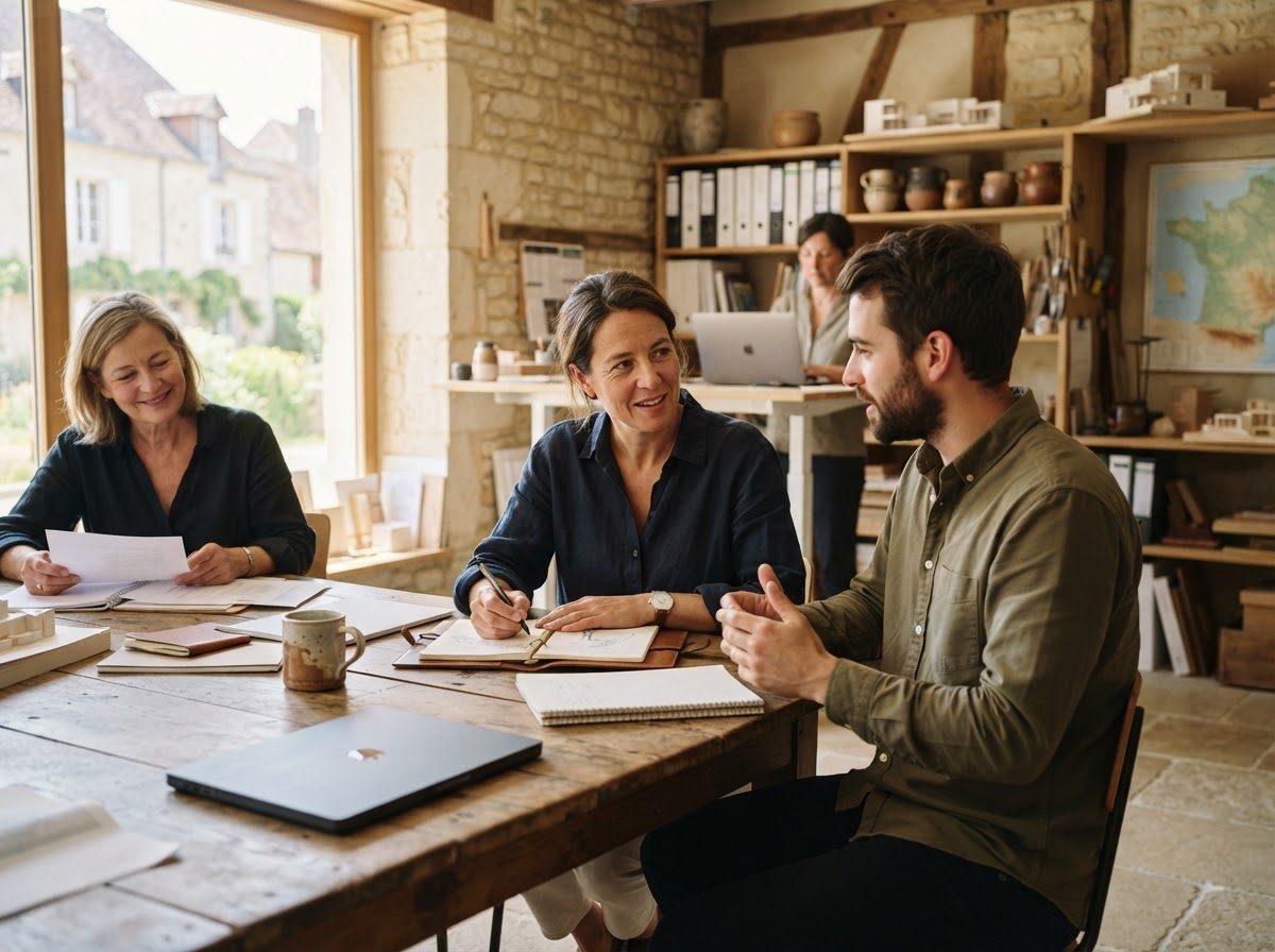 Sceau Rendange — équipe d'analyse quantitative au travail